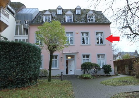 zentrumsnah gelegene schöne Eigentumswohnung mit Balkon und Garage in historischem Haus in Trier
