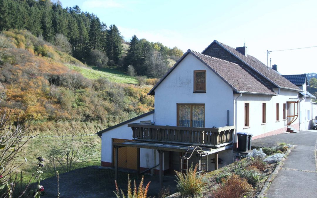 ** WOHNEN und ARBEITEN ** sehr gepflegtes Wohnhaus mit Schreinerwerkstatt und Garage